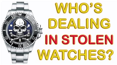 What To Do If Your Rolex Watch Is Stolen 